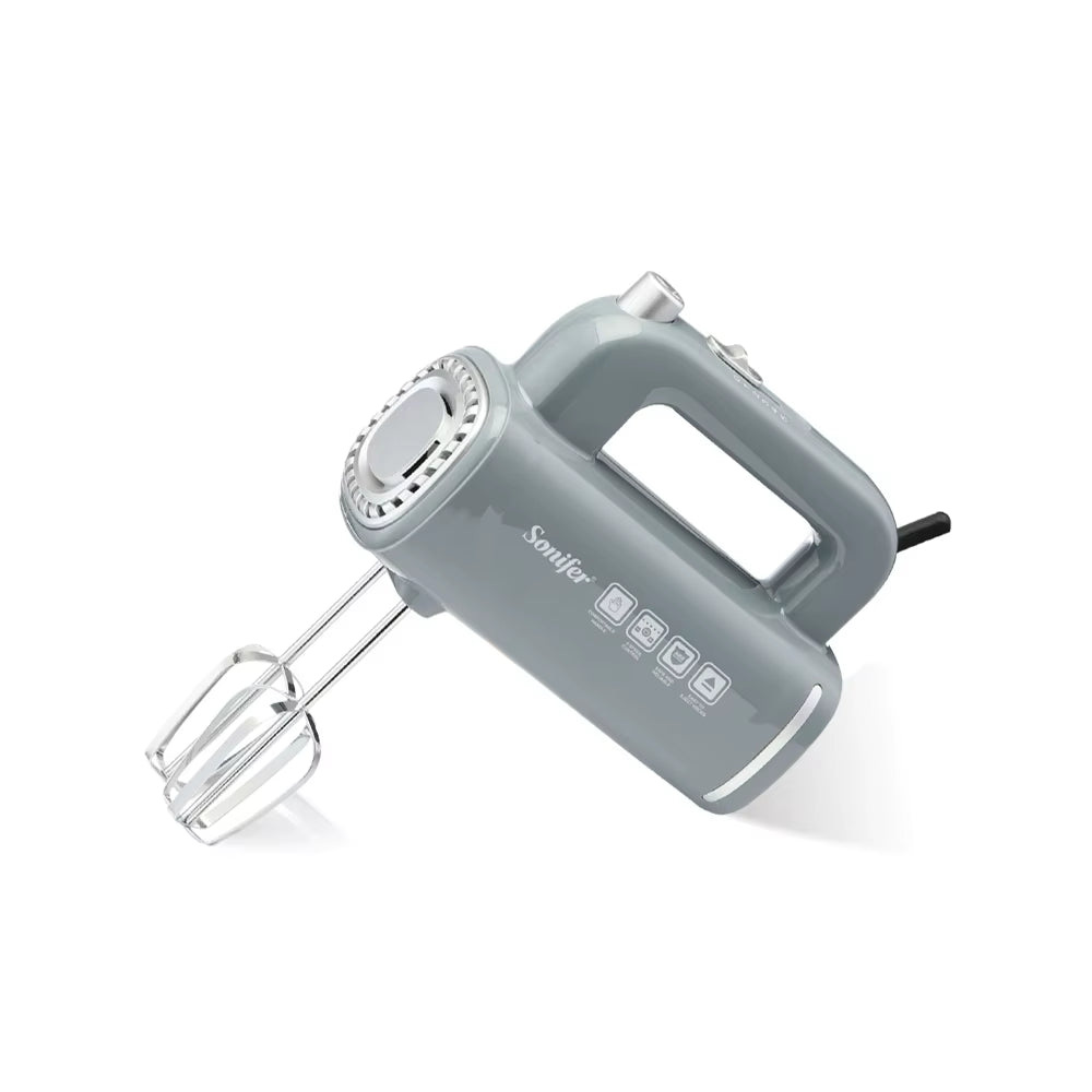 " Hand Mixer SF-7034 .Light Green Appearance, Fresh Color .New Food Grade High Strength ABS Materiel .5 Gears Sliding Adj