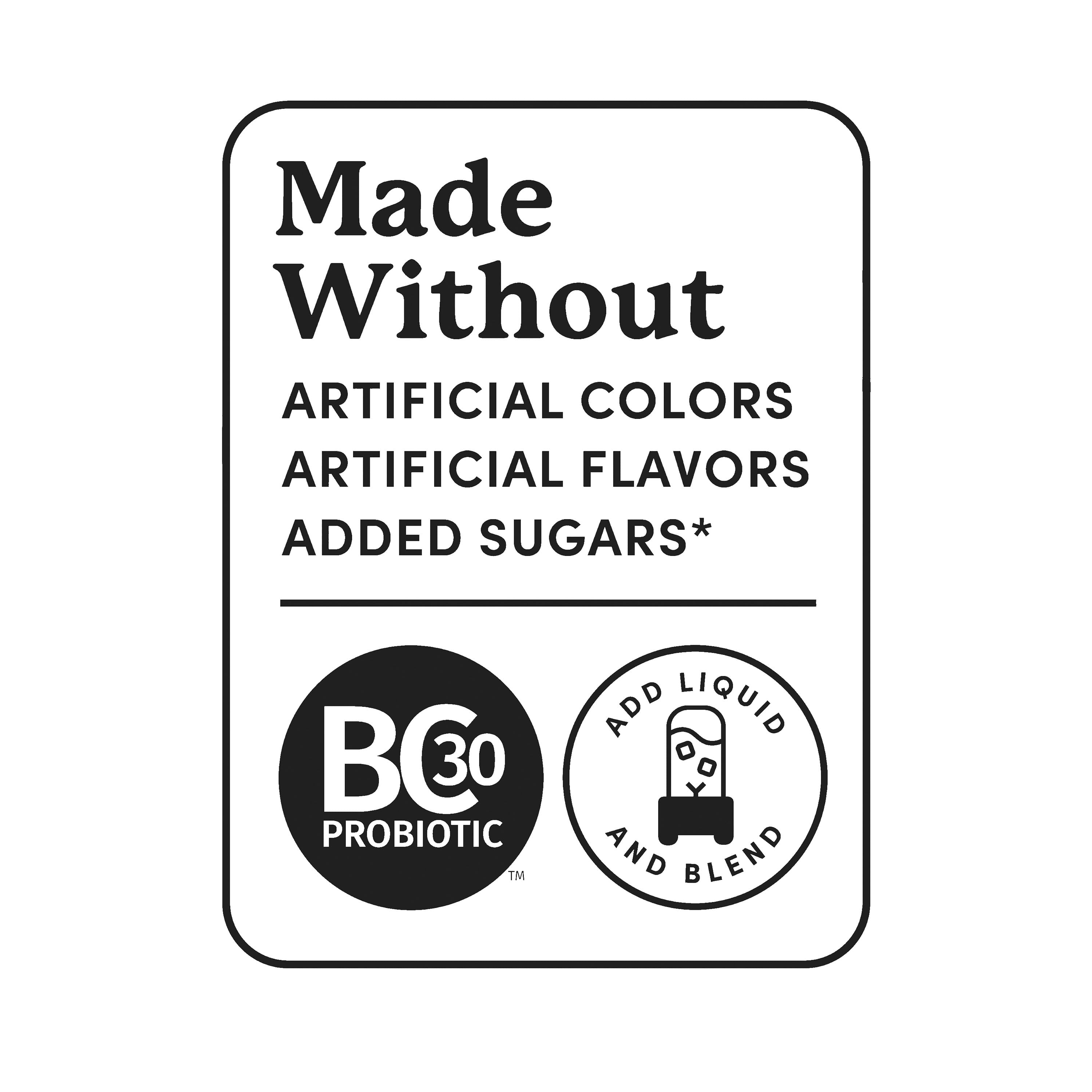 Pineapple Mango + Probiotics Smoothie Mix, 8 Oz (Frozen)