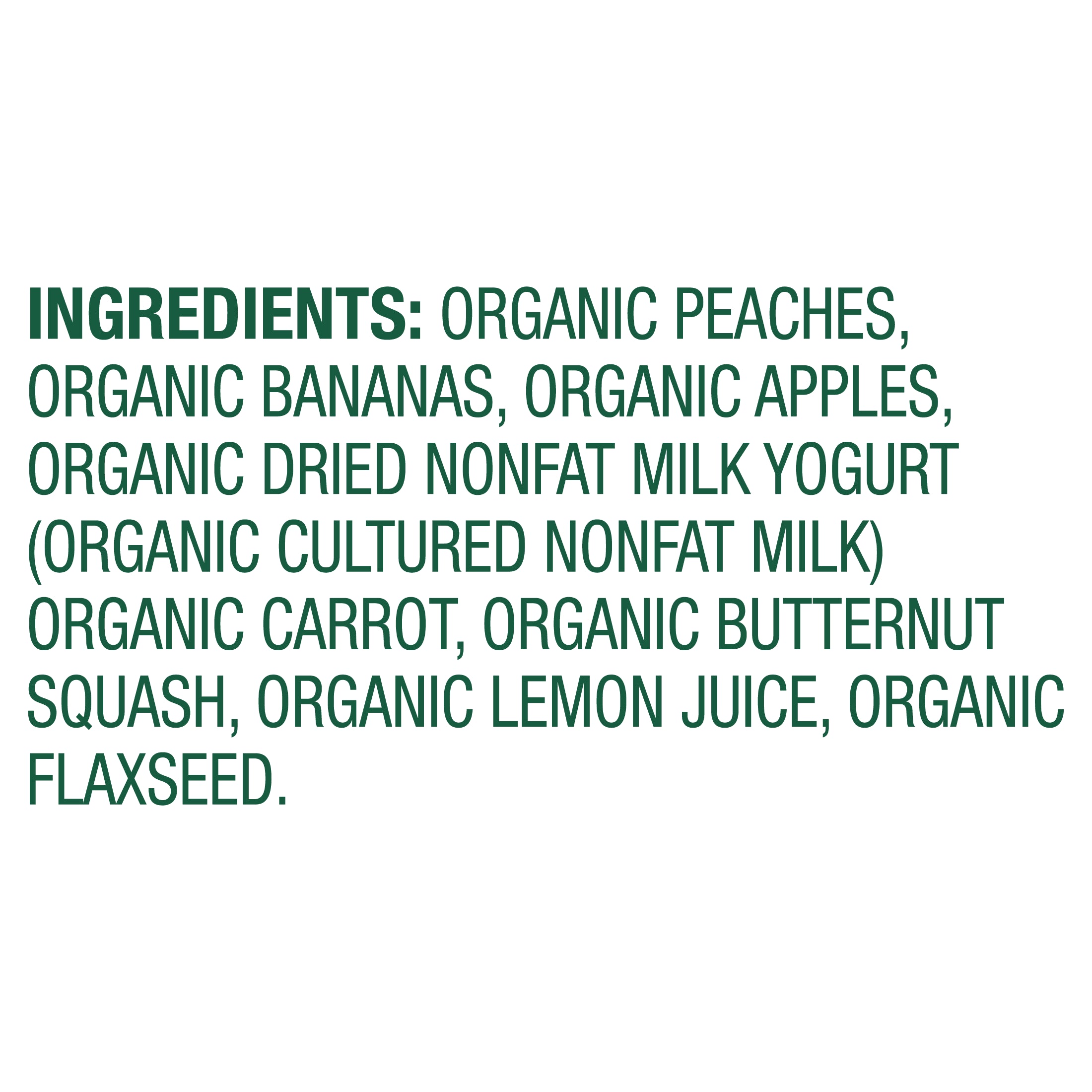 Cocomelon  Toddler Food, Organic Peach Banana Smoothie, 4 Oz Pouches (6 Pack)