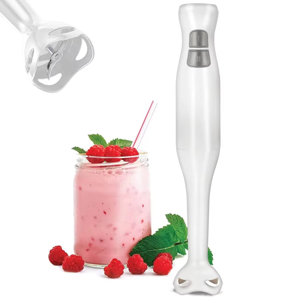 Electric Immersion Hand Blender(Black),Mixer,Chopper,Ice Crushing 2-Speed Control One Hand Mixer,Kitchen Accessories