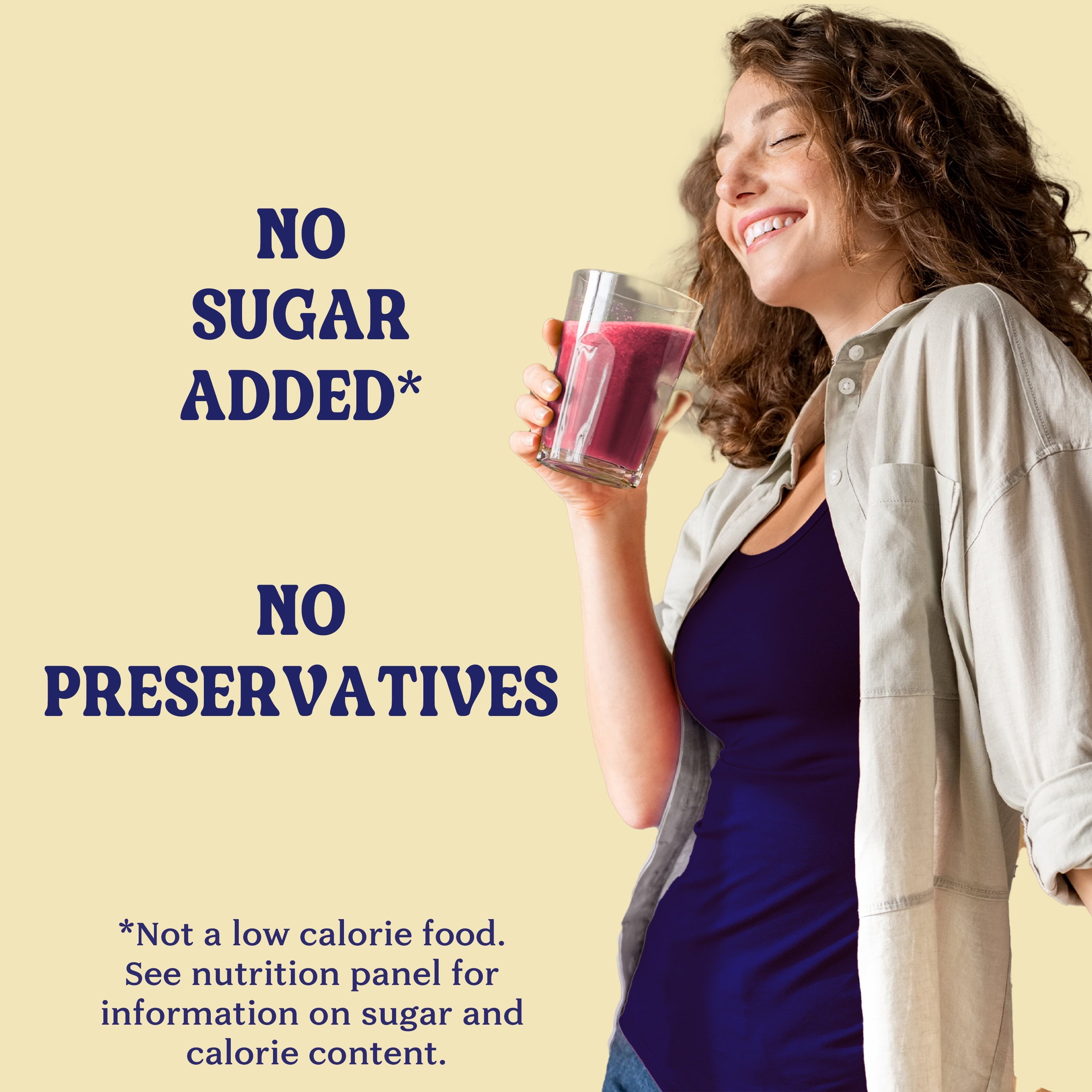 Juice Blue Machine Blend 100% Juice Smoothie - Vegan, Plant-Based, Non-Gmo, Made with Real Fruit, 15.2 Fl Oz