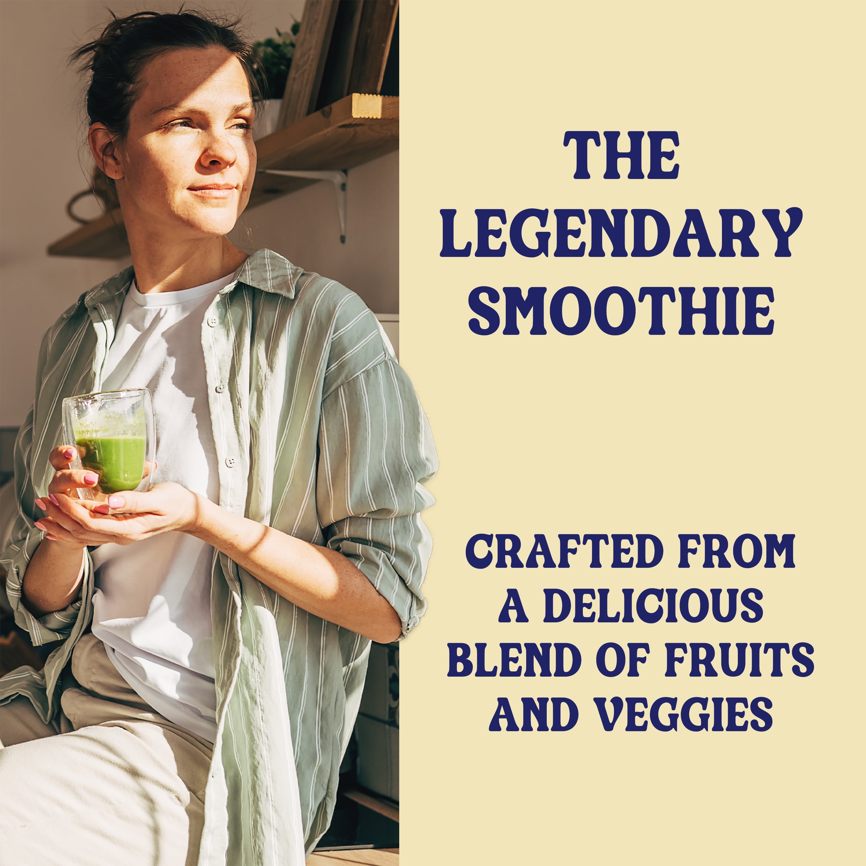 Juice Green Machine Flavored 100% Juice Smoothie Blend, 64 Fl Oz